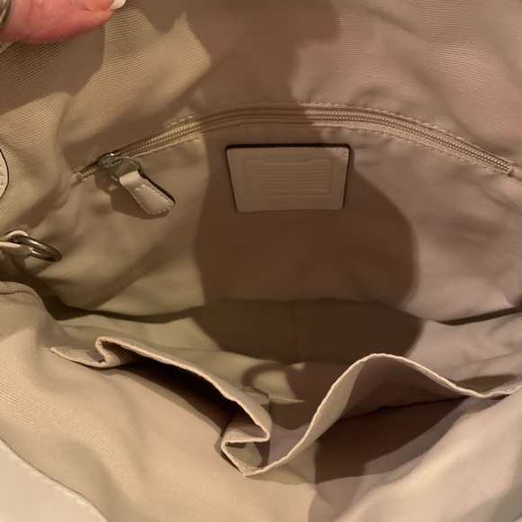 Rare Vintage Coach Optic Signature Print Purse - Picture 7 of 8